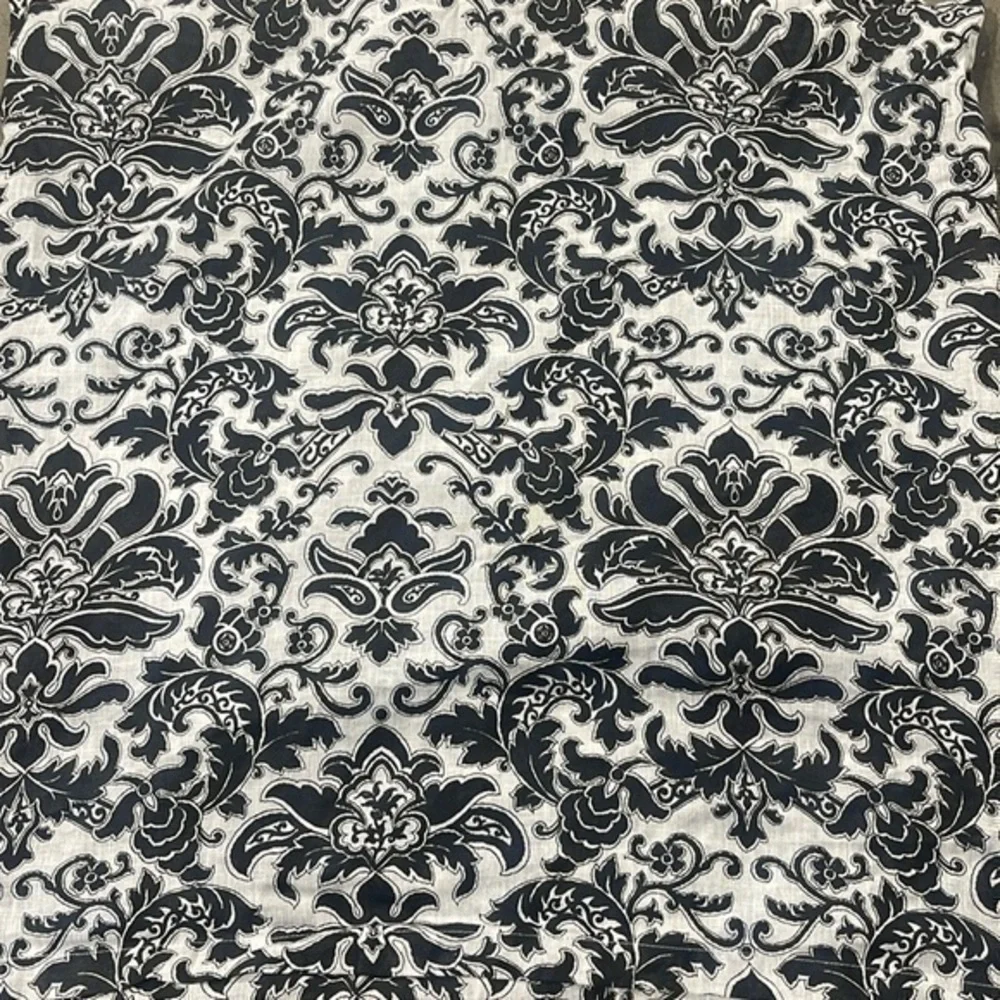Ethan Allen Linen floral Pillow sham vintage
